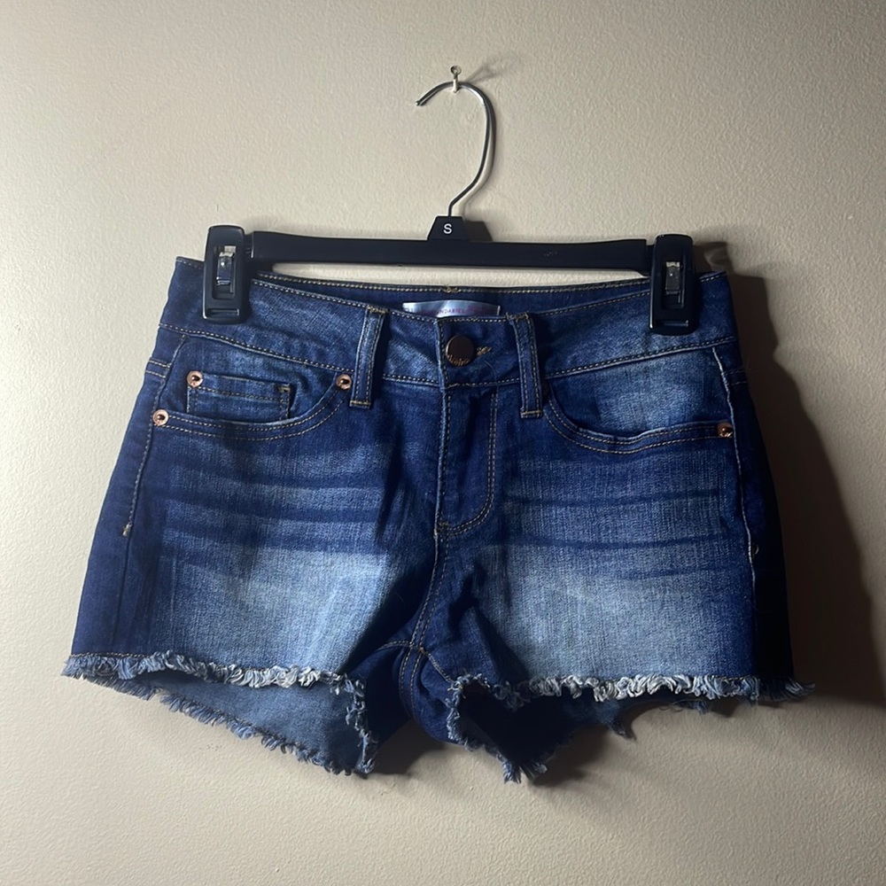 Blue Jean Shorts. Size 5. Brand is NOBO.